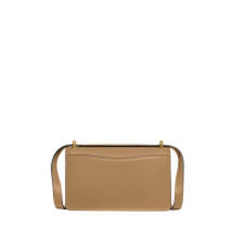 Coach Tan Crossbody Bag with Gold Logo - Picture 4 of 6